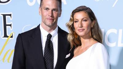 La modelo Gisele Bündchen y el deportista Tom Brady