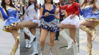 Ellas son algunas de las más bellas palillonas de Honduras 2015.