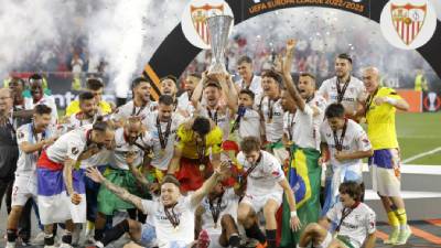 Sevilla logra su séptima Europa League tras vencer en penales a la Roma