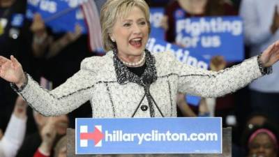 El sondeo de CBS News/New York Times muestra datos a favor de Clinton. AFP