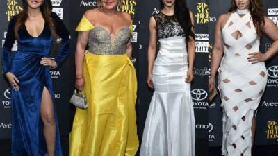 Maite Perroni, Nancy Álvarez, Jessica Cediel y Dasha Polanco.