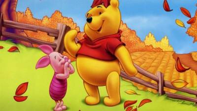 Winnie the Pooh y su inseparable amigo Piglet.