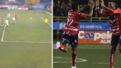 El hondureño Bryan Félix marcó su primer gol con el AD San Carlos en la victoria sobre AD Grecia.