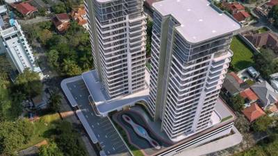 Habían zonas donde solo se permitían construcciones de hasta 15 pisos.