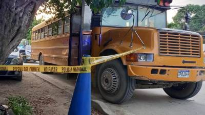 El conductor de la ruta 7 fue tiroteado.