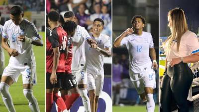 En imágenes la goleada que le propinó la Selección de Honduras 4-0 a Trinidad y Tobago en su debut en la Nations League 2024-25 de la Concacaf.