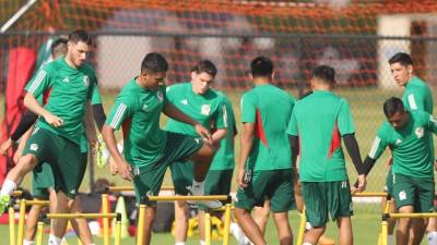 La Selección de México realizó su último entrenamiento de cara al debut en Copa Oro ante Honduras.