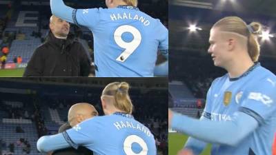 El Manchester City doblegó al Leicester en su último del 2024.