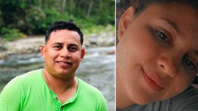 Fotografías en vida de las víctimas.