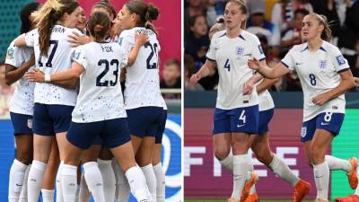 Estados Unidos impuso autoridad en su partido debut en el Mundial, mientras que Inglaterra se llevó un sufrido triunfo.