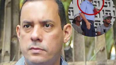 El exalcalde de la La Ceiba, Atlántida, Carlos Aguilar.