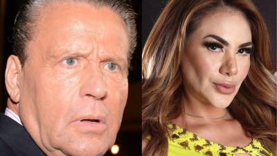 Alfredo Adame y su ex Magaly Chávez.