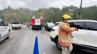 El accidente ocurrió en el sector conocido como la Cuesta de la Virgen.