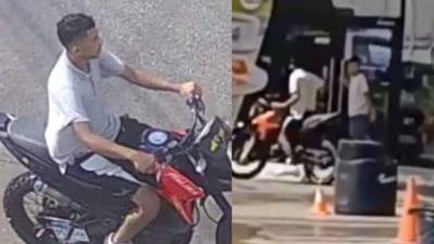 El sicario llegó en moto a matar al joven.