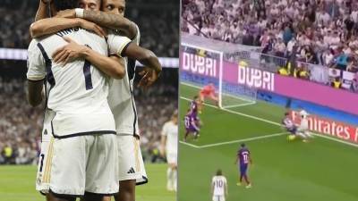 La jugada se dio en el minuto 16 del encuentro y Vinicius terminó por empatar el partido.