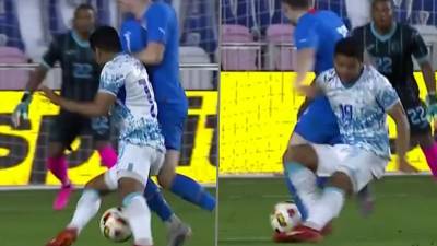 Honduras-Islandia: Así fue el error de Carlos Pineda que terminó en penal