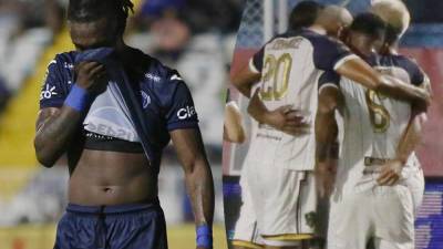 El Motagua no pasó del empate 2-2 contra los Potros del Olancho FC en el estadio Nacional Chelato Uclés.