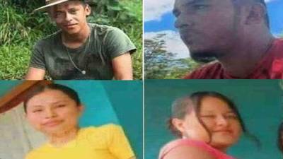 Los muertos son los jóvenes Eliel Navarro, Oniel Valle y las hermanas Rosa y Paola García.