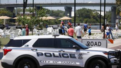 Coche de policía de Estados Unidos en una imagen de archivo.