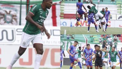 ¿Era penal? Así fue el primer gol de Juan Anangonó con Marathón en Honduras