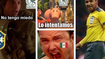 México cayó por 3-2 ante Brasil y aunque estuvo cerca de empatarle las redes sociales no perdonaron y así se burlaron de los aztecas.