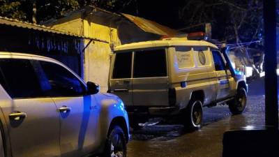 Autoridades del Ministerio Público se hicieron presentes para realizar el levantamiento cadavérico.