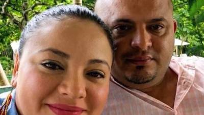 Nancy Karina Hernández Domínguez y su expareja Edwin Alonso Flores Caballero.