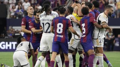 Real Madrid-Barcelona: El tremendo zafarrancho en el clásico