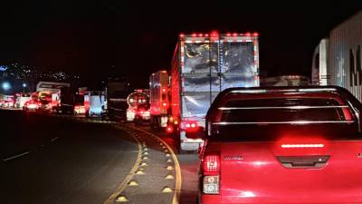 El hecho ocurrió en el sector Pozo Azul, cerca del peaje de Siguatepeque, en la carretera CA-5.