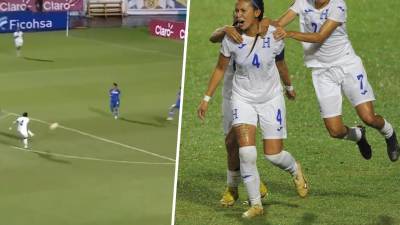 ¡Qué Bárbara! Así fue el golazo del empate de Honduras ante Nicaragua