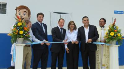 Inauguración de la cuarta Escuela Sociodeportiva Formando Campeones en Comayagua.