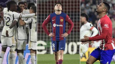 Así marcha la tabla de posiciones de la Liga Española tras el tropiezo del Barcelona ante el Granada.