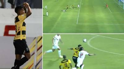 Brayan Moya marcó un golazo tras error defensivo de Julián Martínez.