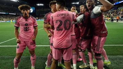 El Inter Miami rescató un empate 2-2 contra el Nashville en la ida de octavos de final de la Concacaf Champions Cup.