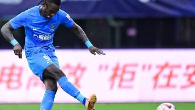 Rubilio Castillo es una de las figuras del Nantong Zhiyun FC de la Superliga China.
