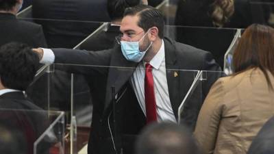 Jorge Cálix, diputado del partido Libertad y Refundación (Libre).