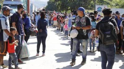 Honduras este año ha tenido una alta concentración de venezolanos en el país que se dirigen rumbo a Estados Unidos.