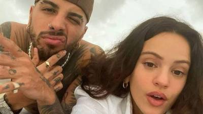 Los ex prometidos Raw Alejandro y Rosalía.