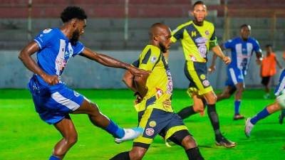 ‘Machuca’ Ramírez fue el autor de los dos goles ante el Génesis en La Ceiba.