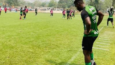 Marathón ha tomado la decisión de realizar sus entrenamientos en una grama distinta a la que están acostumbrados.