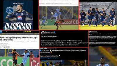 La reacción de la prensa hondureña tras la clasificación de Motagua a la Copa de Campeones de la Concacaf 2025 tras ganarle la serie al CD Águila. ¿Qué dicen en El Salvador?