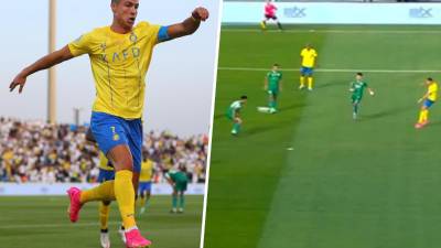 Cristiano encamina a las semifinales al Al Nassr: Así fue el tremendo zurdazo