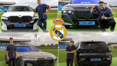 La jugadores de la plantilla del Real Madrid recibieron sus nuevos carros para esta temporada 2024-2025 de la marca BMW. Esta ha sido la elección de cada jugador merengue, incluida la de la nueva estrella madridista: Kylian Mbappé.