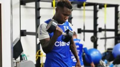 Rubilio Castillo ya se encuentra en Washington D. C. para unirse a la Selección Nacional.