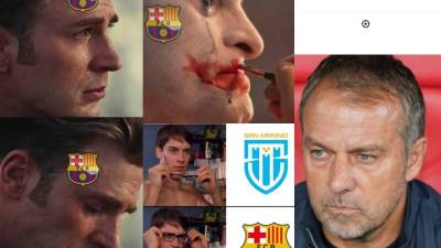 Barcelona cayó por 4-2 ante el Osasuna y los memes no se hicieron esperar en las redes sociales.