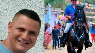 Fotografías en vida de Eder Argeñal y Guillermo Brooks.