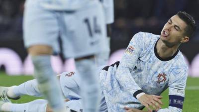 Cristiano Ronaldo evidenció su frustración en el Escocia vs Portugal por la Liga de Naciones.