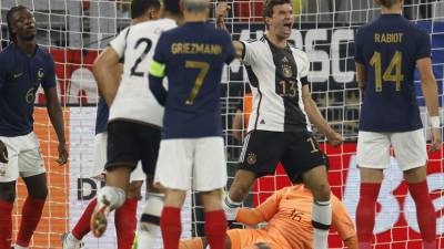 La Selección de Alemania derrotó en casa por 2-1 a Francia en partido amistoso internacional.