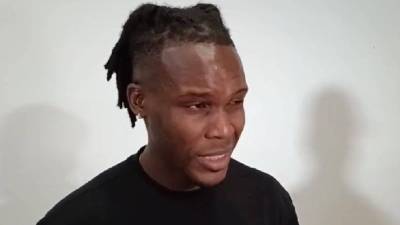 Rubilio Castillo atendió a los medios de comunicación tras la goleada a Motagua ante Real España.