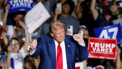 El expresidente y candidato republicano Donald Trump.